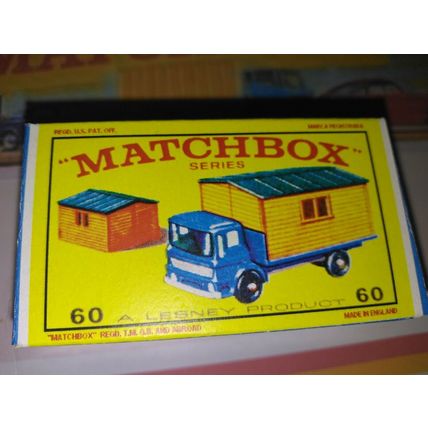 Matchbox No60 Truck with Site Office