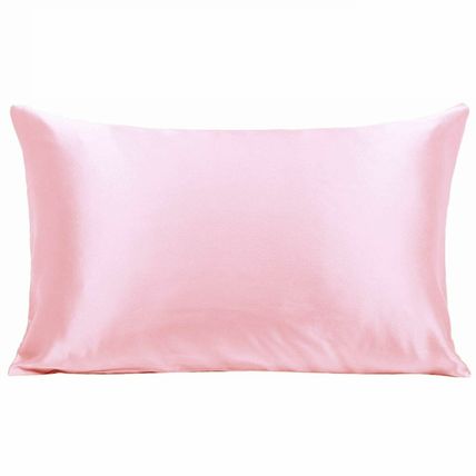 Soft Silk Pillowcase Satin Pillow Cases Cushion Covers Home Decor Bed Bedding