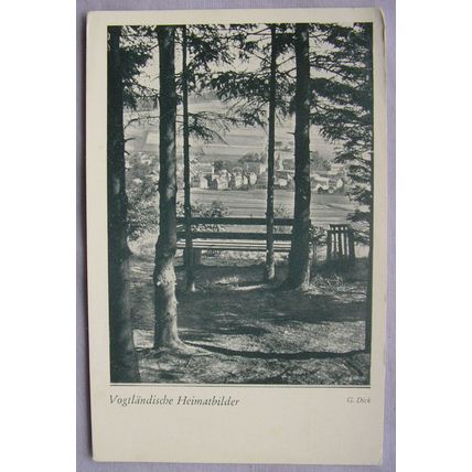 old postcard Vogtländische Heimatbilder