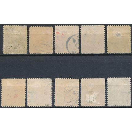 Presidents: 10 Values - USA 1902/03 - FH - Sc 300/9