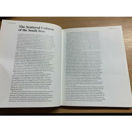 1991 "PEOPLE AND PLACES - AUSTRALIA & SOUTH PACIFIC" LARGE HARDBACK BOOK (P5)