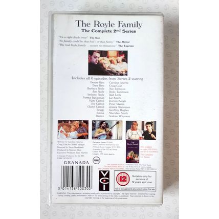 The Royle Family - Complete 2nd Series (VHS PAL tape 2000 UK classic comedy)