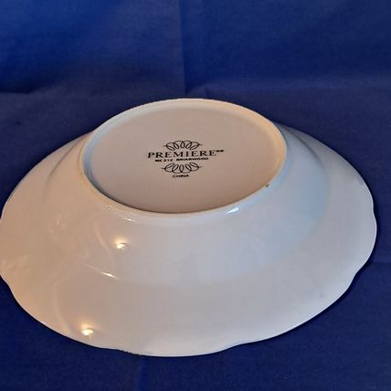 Vintage Lot 2 PREMIERE ME 212 BRIARWOOD Soup BOWLS China Salad 9" Scalloped