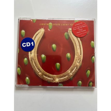 LIGHTNING SEEDS - LUCKY YOU (UK AUDIO CD SINGLE, 1995)