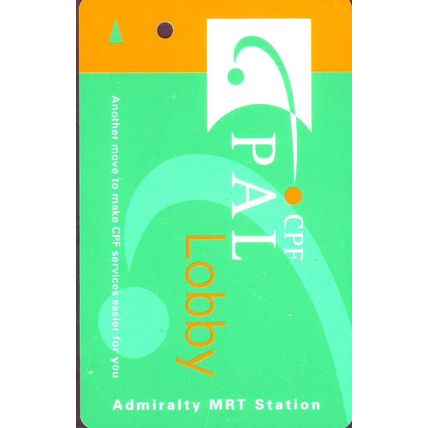 CPF PAL Lobbty Spore Transitlink Train/Bus Card