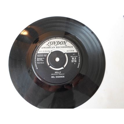 7" 1963. DEL SHANNON .TWO KINDS OF TEARDROPS .LONDON. HLX 9710. EXCELLENT