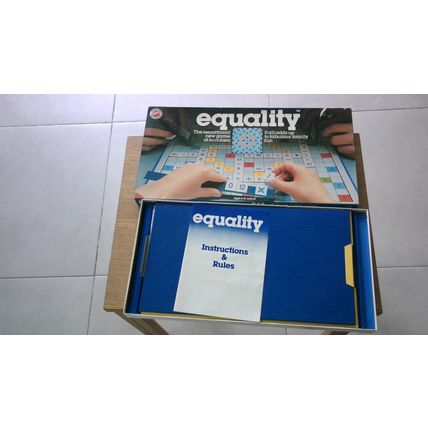 EQUALITY: The Sensational Game of Numbers (Peter Pan Playthings) VINTAGE