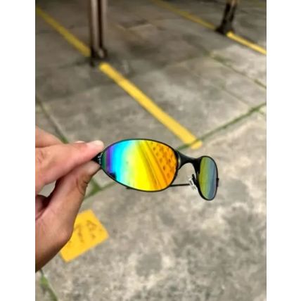 HCS X-Metal Wire Black Rainbow Sunglasses