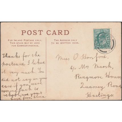 Bridlington Priory, Yorkshire, 1903 - William Ritchie Postcard