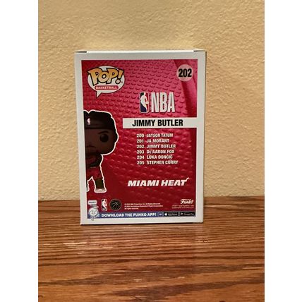 Funko Pop! Basketball: Jimmy Butler #202 Vinyl Figure (Box & Protector)