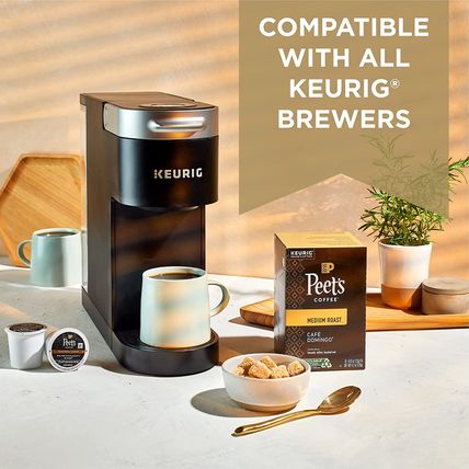 Peet'S Coffee, Dark Roast Decaf Keurig K-Cup Pods - Decaf House Blend 60 Count (