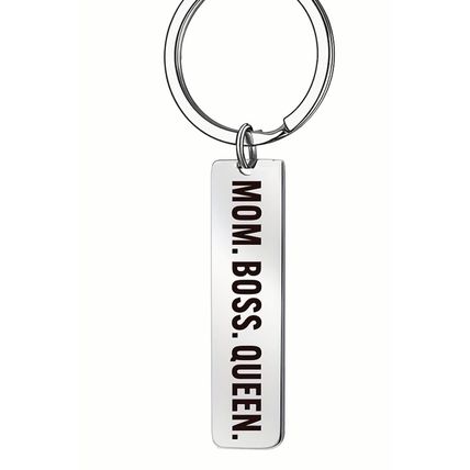 MOM BOSS QUEEN Keyring