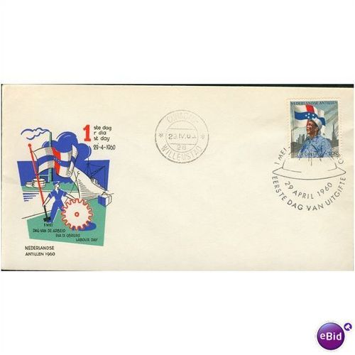 Netherlands Antilles FDI 1960 - SG 420 - Labour Day