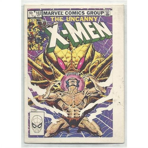 X-MEN TRADING CARDS ' COVERS ' card # 74 THE X MEN #162 (1990 )