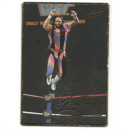 WWF ACTION PACKED ' RANDY SAVAGE ' signature card # 13 (1994)