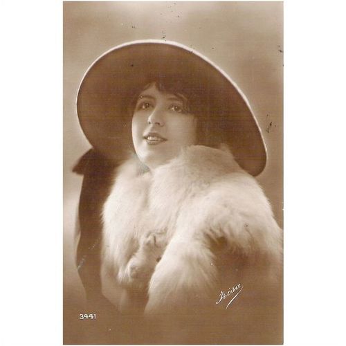 CARTE POSTALE - MODE - FEMME A CHAPEAU - REF 75A