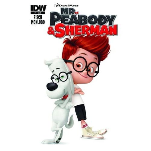 Mr. Peabody & Sherman (2013) #1 Subscription Movie Variant IDW Publishing