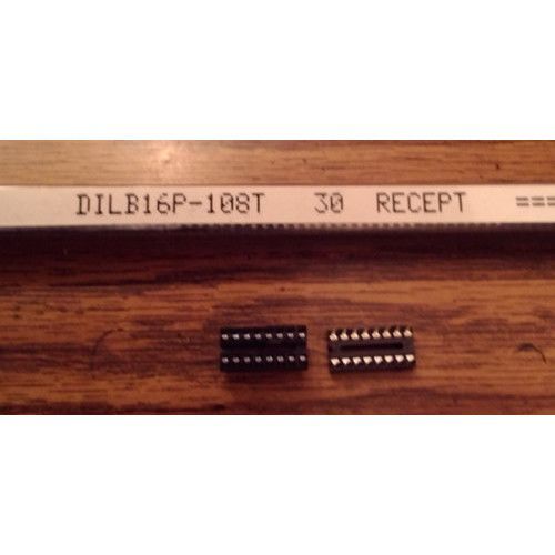Lots of 60: Burndy DILB16P-108T :: 16 Pin Sockets :: FREE Shipping
