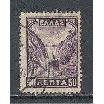 Greece.SG415 50l Corinth Canal (Purple).Fine Used.Jan15