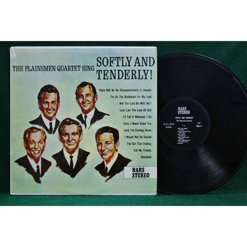 Plainsmen Quartet - Softly and Tenderly - NRS 109 - NM