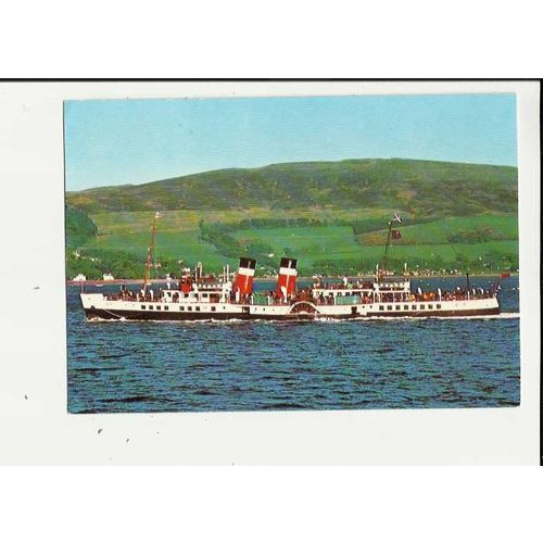 Waverley Excursions PS WAVERLEY Postcard by Braemar Films (4644)