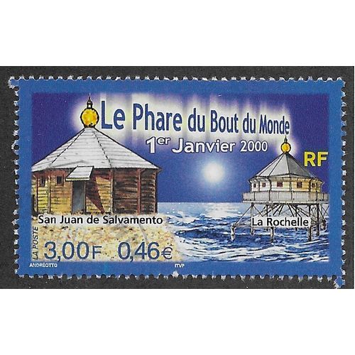 FRA 2000 3F 'SAN JUAN LIGHTHOUSE' FINE USED (EBID56-773)