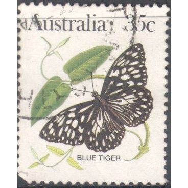 Australia 1981 - SG793 - 35c multi - Blue Tiger Butterfly - used 2
