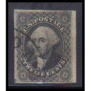 Used 17 12c George Washington 4 Margins B0414