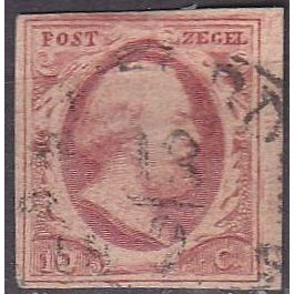 NIEDERLANDE NETHERLANDS [1852] MiNr 0002 ( O/used ) [02]
