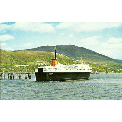 Caledonian MacBrayne MV SUILVEN Postcard (NPO S1700)