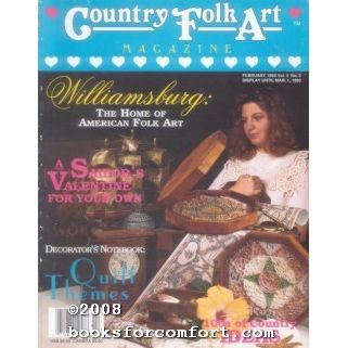 Country Folk Art Magazine Vol 5 No 2 February 1993