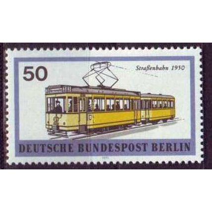 GERMANY BERLIN [1971] MiNr 0383 ( **/mnh ) Eisenbahn