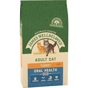 James Wellbeloved Oral Health Adult Cat Dry Food Turkey 4 kg