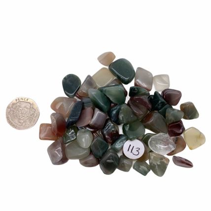 Natural Tumblestones 10-30mm BUY 6 get 6 FREE Chakra Healing Crystals Set Reiki