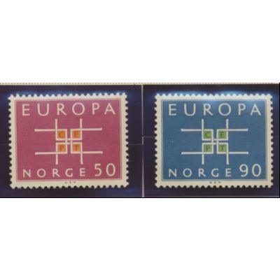 Norway Stamps Scott #441 To 442, Mint Never Hinged
