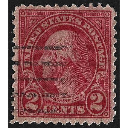 USA 1923 2c Washington Sc#554 USED @A238
