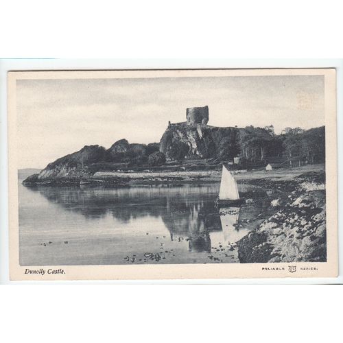 Dunolly Castle Argyllshire Postcard Reliable Series