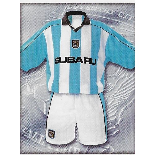 Merlin's Premier League 2001 Stickers: No.105 - Coventry City Home Kit