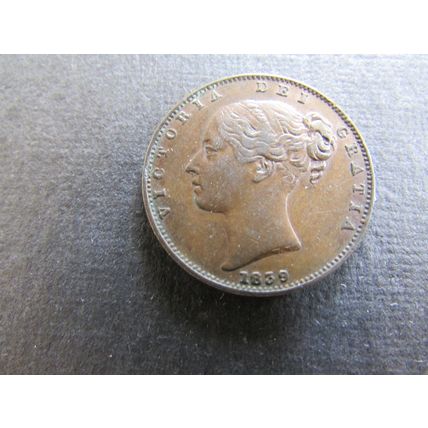 1839 QUEEN VICTORIA FARTHING.