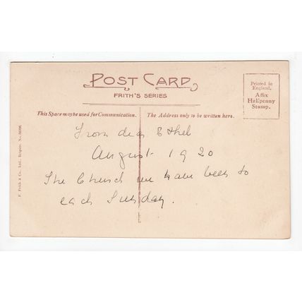 St Peter's Church Bexhill-on-Sea Postcard East Sussex 50326