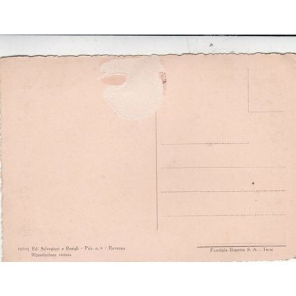 Ravenna Palazzo della Provincia Postcard unused crease/thin