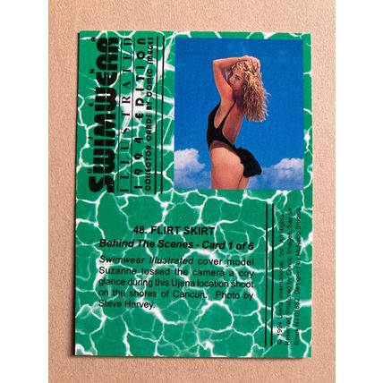 Ujena Swimwear Illustrated 1994 Edition Base trading card # 48 Suzanne (A)
