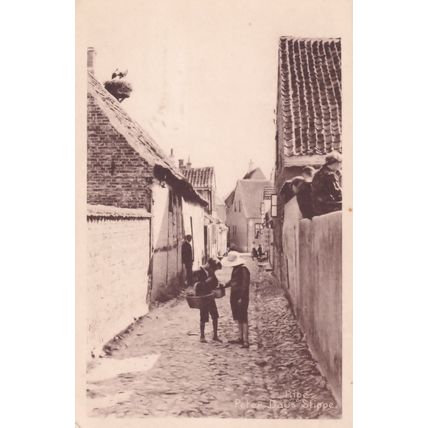 Peter Daus Slippe Ribe Denmark Old Postcard