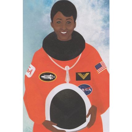 Mae Jemison First Black Lady Space Shuttle Astronaut Travel Postcard