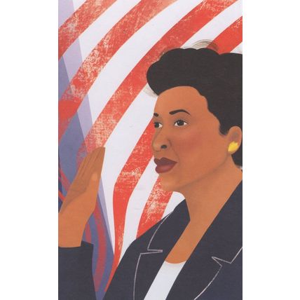 Loretta Lynch African American Lawyer Attorney General Postcard