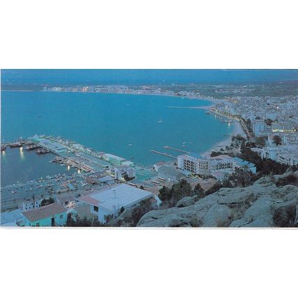 Roses Costa Brava Spain Postcard unused VGC