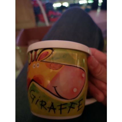 Cool Giraffe Mug With Coaster