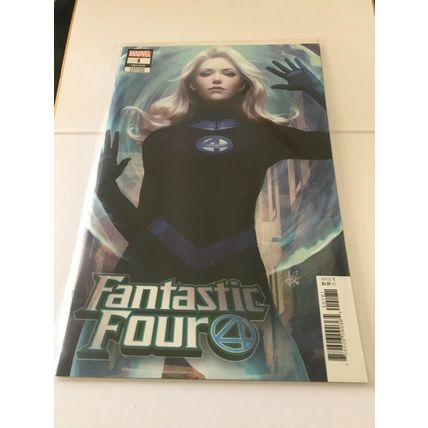 2018 Marvel Fantastic Four Invisible Girl Artgerm Variant CoverComic Book #1