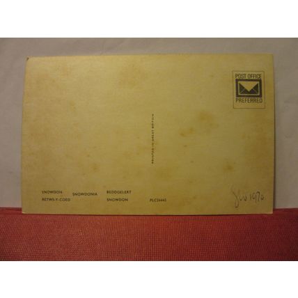 multiview, PICTURESQUE SNOWDONIA, WALES unused postcard dated 1970 =
