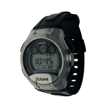 New Casio E-Data Sport Alarm Men Resin Watch W755-1AVDF Wristwatch WR-100 Meter